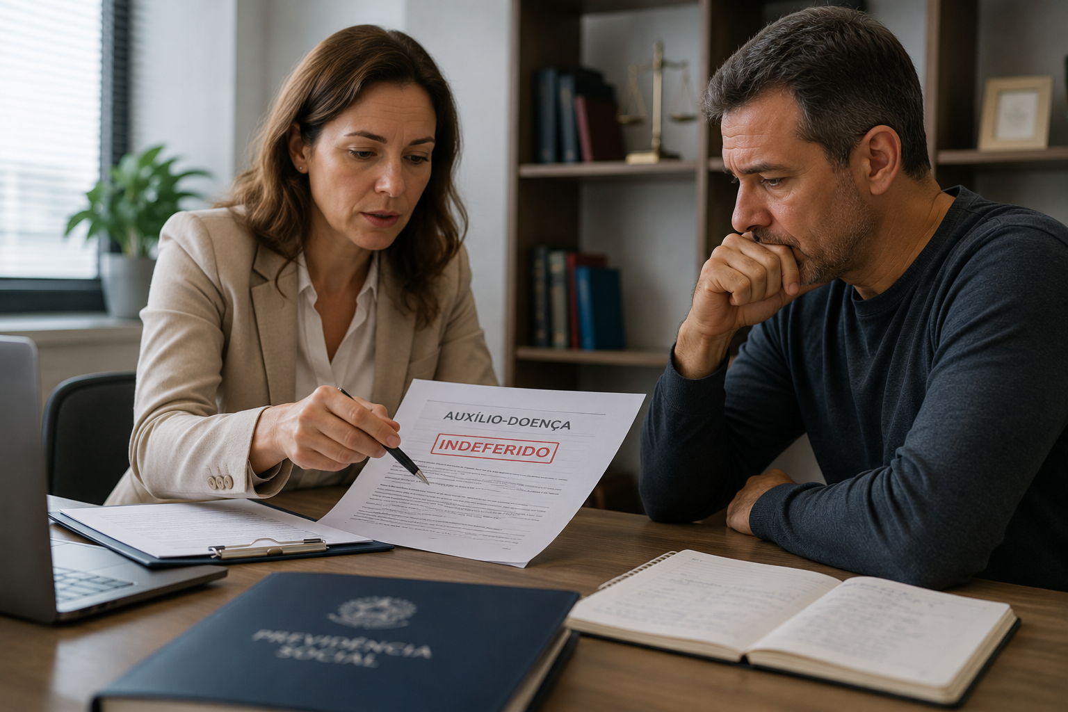 Auxílio-doença negado pelo INSS: o que fazer para reverter a decisão